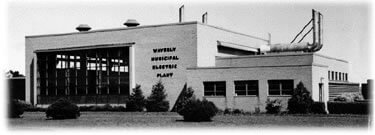 The West Plant for Waverly Light and Power in 1949